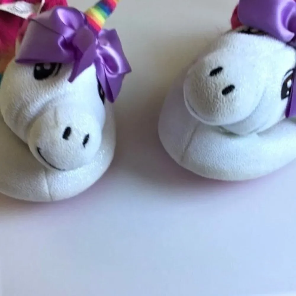 Unicorn Rainbow Slippers JoJo Siwa Girls 11-12
